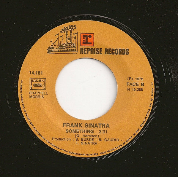 Frank Sinatra -Goin' Out Of My Head / Something