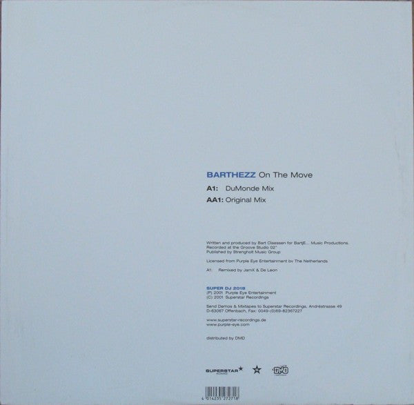 Barthezz - On The Move