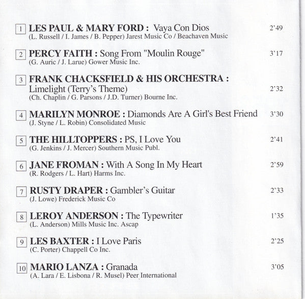 Various -De Pre Historie 200 Original Hits 1950-1959