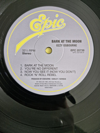 Ozzy Osbourne -Bark At The Moon