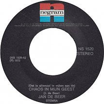 Jan de Beer - (Dat Is Allemaal Te Wijten Aan De) Chaos In Mijn Geest