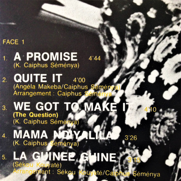 Myriam Makeba* -A Promise