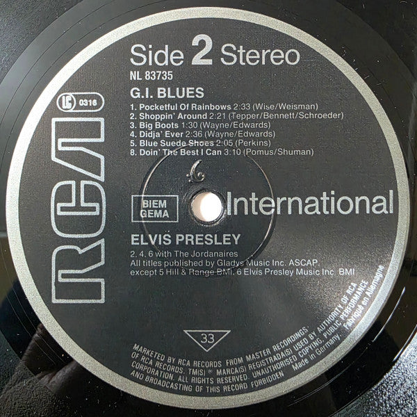 Elvis* -G. I. Blues