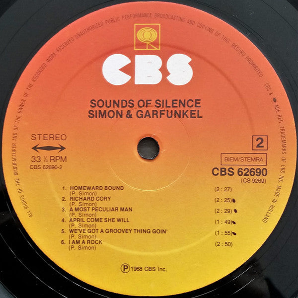 Simon & Garfunkel -Sounds Of Silence