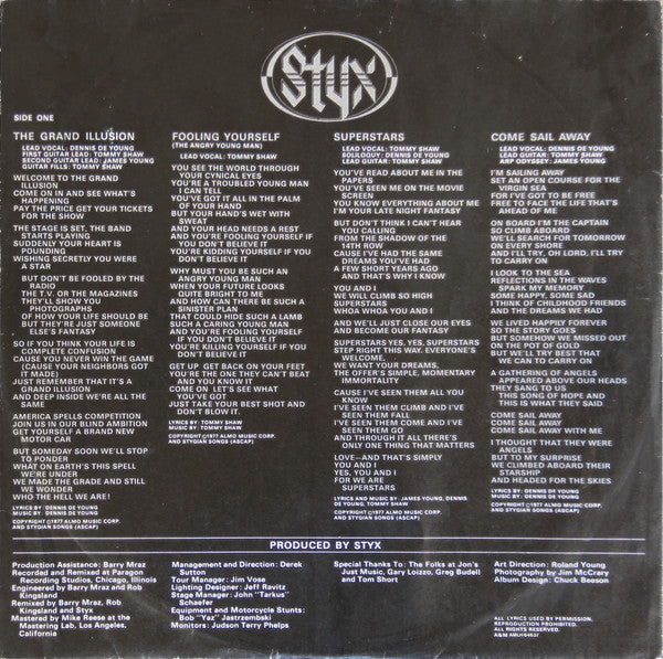 Styx - The Grand Illusion