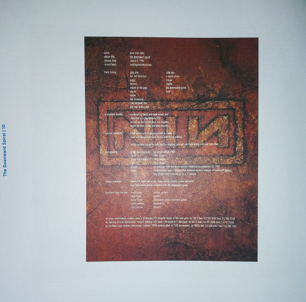 Nine Inch Nails -The Downward Spiral