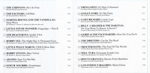 Various -De Pre Historie 200 Original Hits 1960-1969