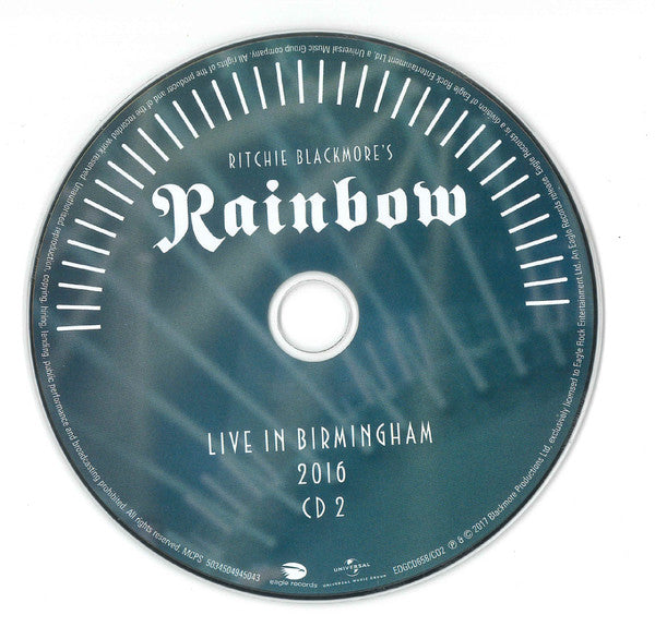 Ritchie Blackmore's Rainbow* -Live In Birmingham 2016