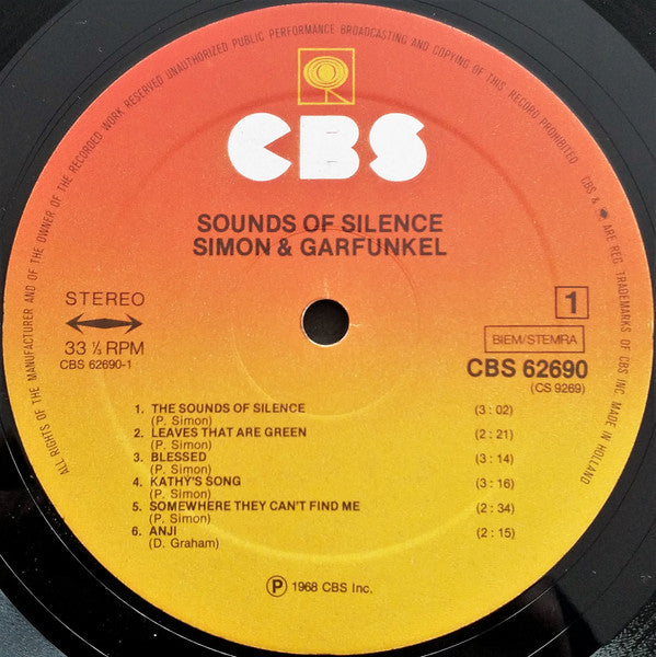 Simon & Garfunkel -Sounds Of Silence