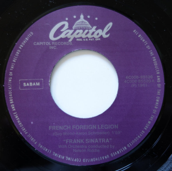 Frank Sinatra -French Foreign Legion / Laura