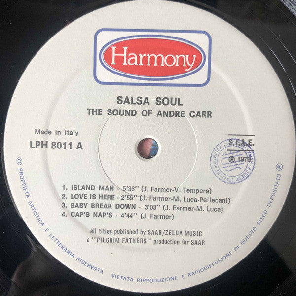 Andre Carr -Salsa Soul - The Sound Of Andre Carr