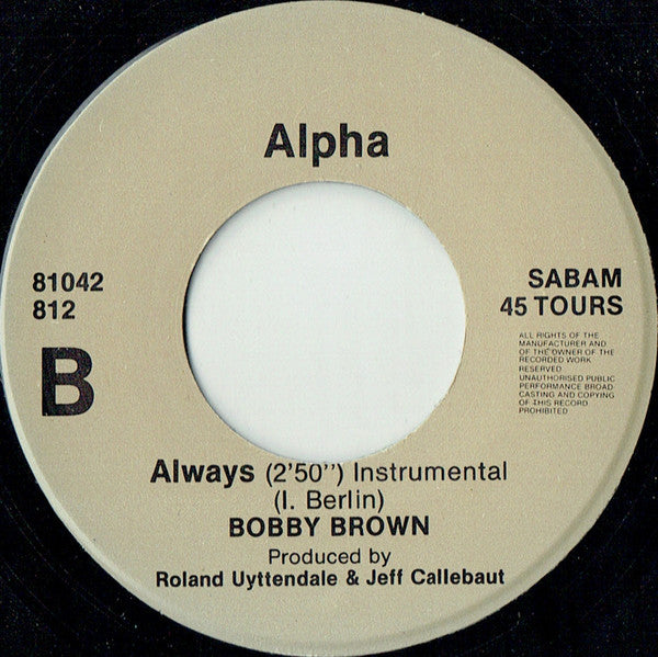 Bobby Brown (5) -Always