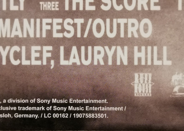 Fugees -The Score