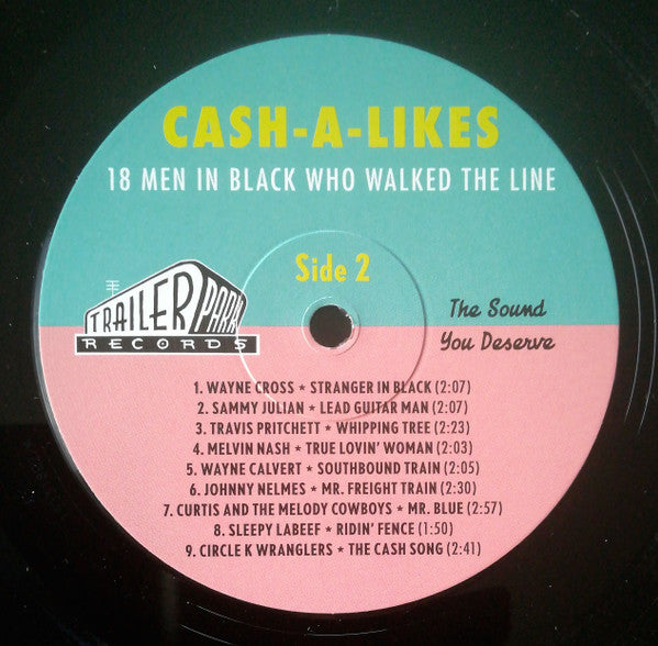 Various -Cash-A-Likes - 18 Men In Black Who Walked The Line