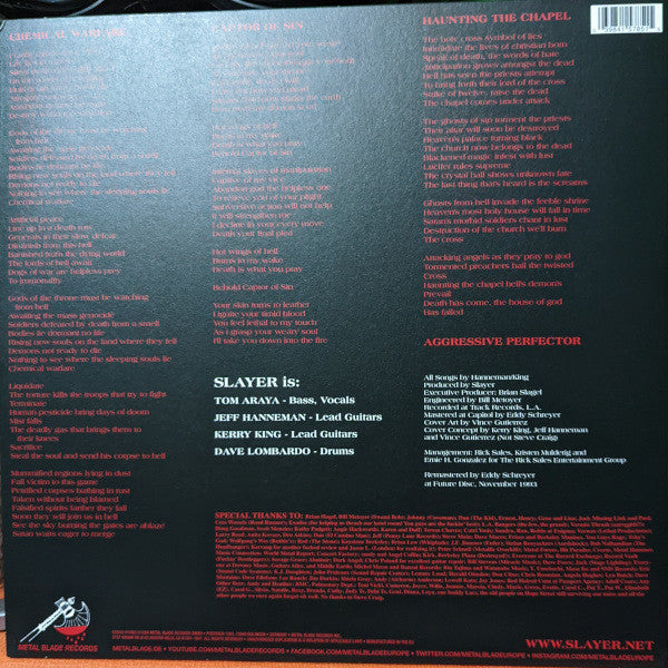 Slayer - Haunting The Chapel