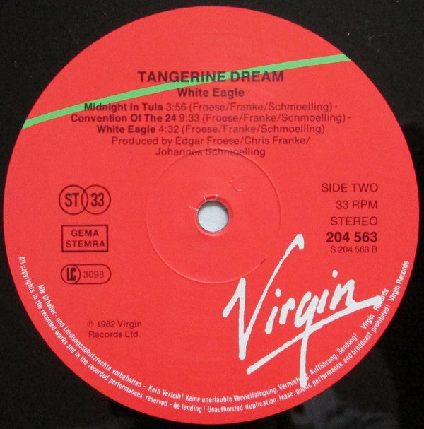 Tangerine Dream -White Eagle