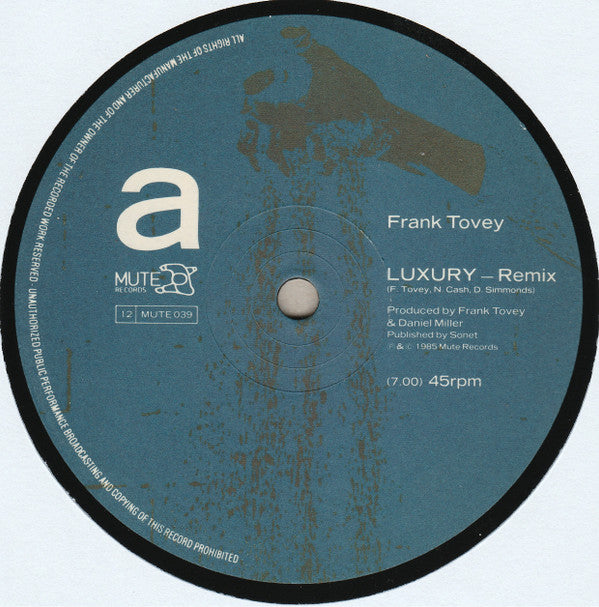 Frank Tovey -Luxury