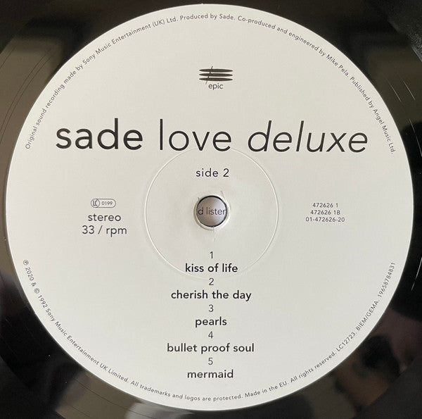 Sade -Love Deluxe