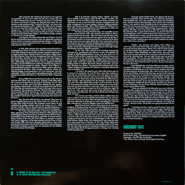 Miles Davis - Miles Davis Live (What It Is) (Montreal 7/7/83)