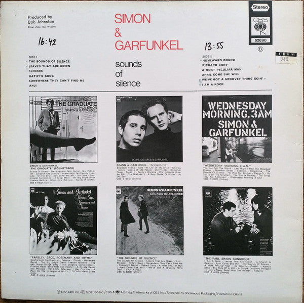 Simon & Garfunkel -Sounds Of Silence