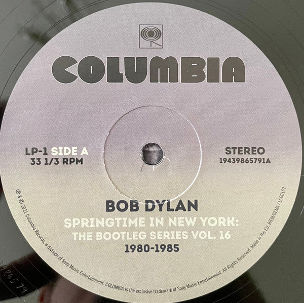 Bob Dylan -Springtime In New York: The Bootleg Series Vol. 16 1980–1985