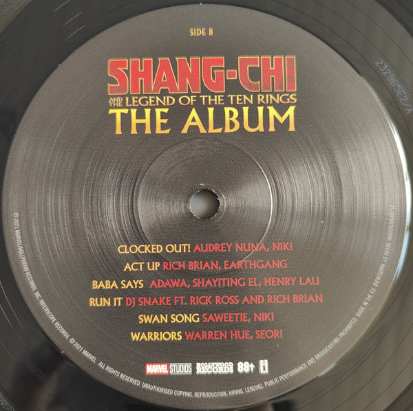 Various - Shang-Chi And The Legend Of The Ten Rings (The Album)