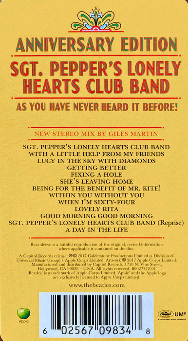 The Beatles -Sgt. Pepper's Lonely Hearts Club Band