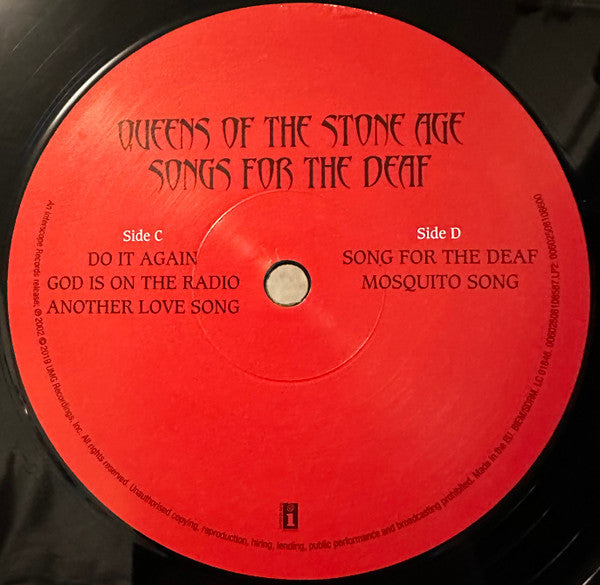 Queens Of The Stone Age -Songs For The Deaf