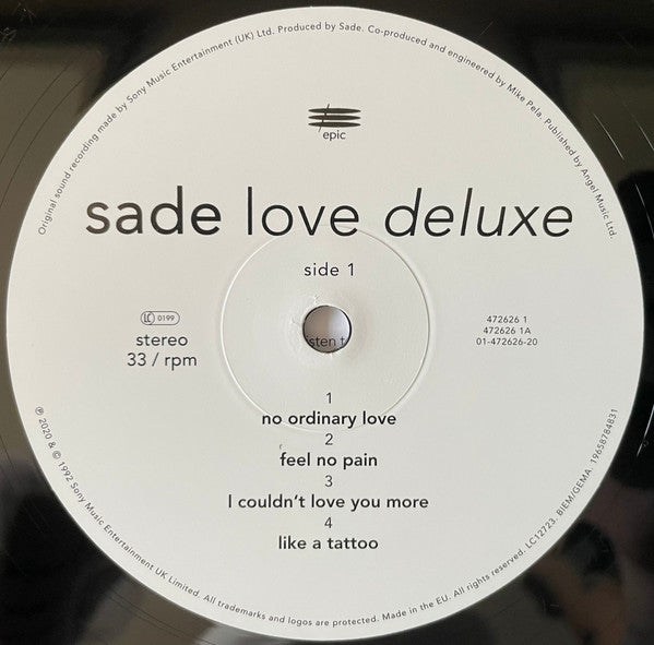 Sade -Love Deluxe