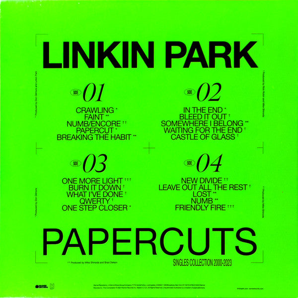 Linkin Park -Papercuts