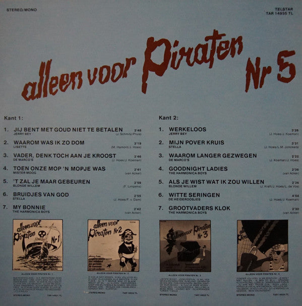 Various - Alleen Voor Piraten Nr 5