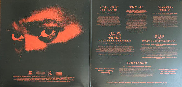 The Weeknd -My Dear Melancholy,