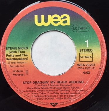 Stevie Nicks With Tom Petty And The Heartbreakers -Stop Draggin' My Heart Around