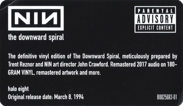 Nine Inch Nails -The Downward Spiral
