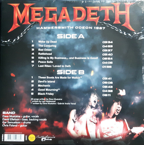 Megadeth - Hammersmith Odeon 1987