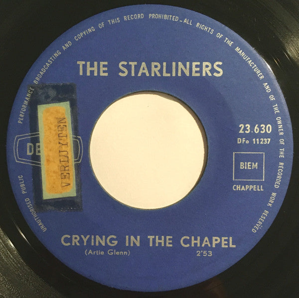 The Starliners (6) -Peanuts / Crying In The Chapel