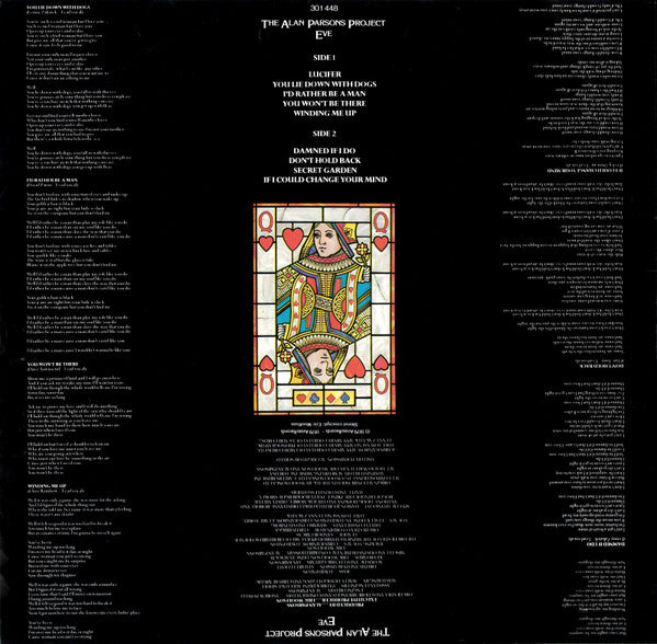 The Alan Parsons Project -I Robot / Pyramid / Eve / The Turn Of A Friendly Card