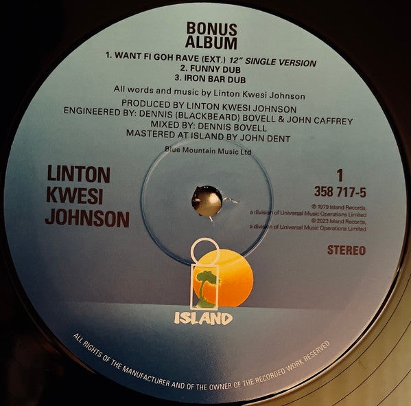 Linton Kwesi Johnson -Forces Of Victory