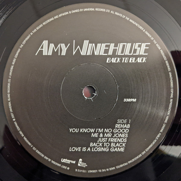 Amy Winehouse -Back To Black
