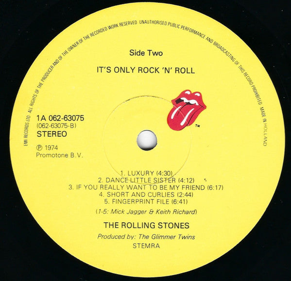 The Rolling Stones -It's Only Rock 'N Roll