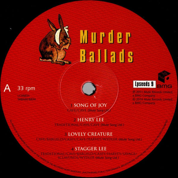 Nick Cave & The Bad Seeds -Murder Ballads