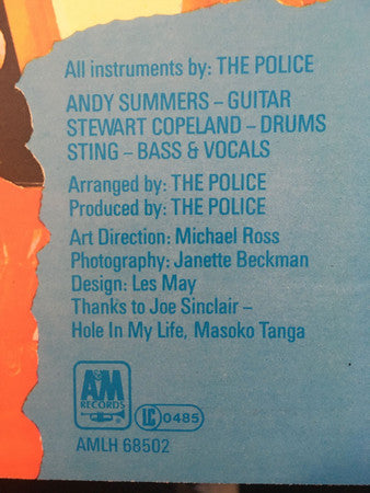 The Police -Outlandos D'Amour