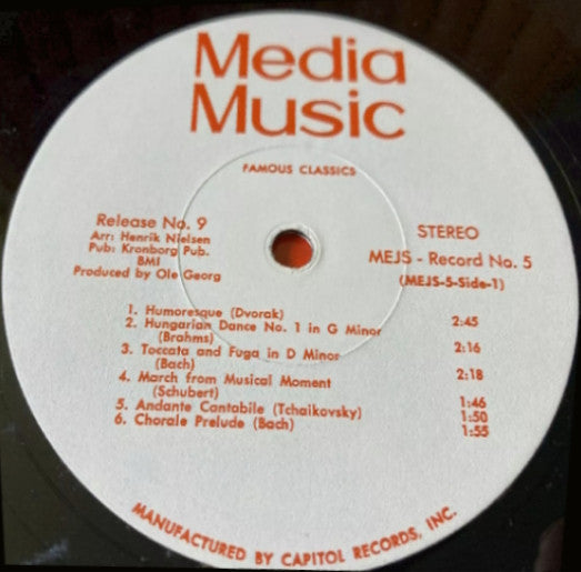 Neil Amsterdam -Release No. 9 - Famous Classics / Classical Satire