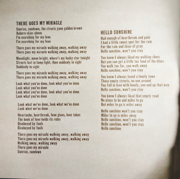 Bruce Springsteen -Western Stars