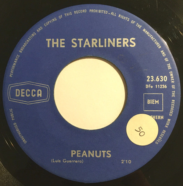 The Starliners (6) -Peanuts / Crying In The Chapel