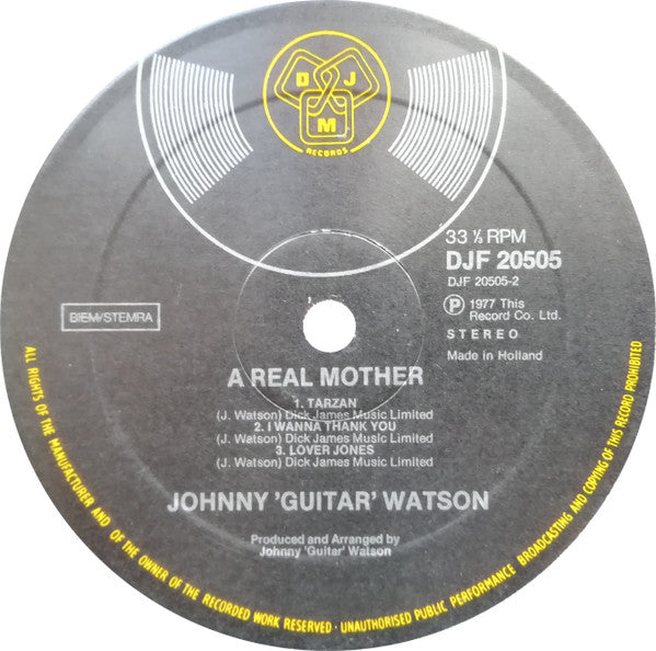 Johnny Guitar Watson -A Real Mother