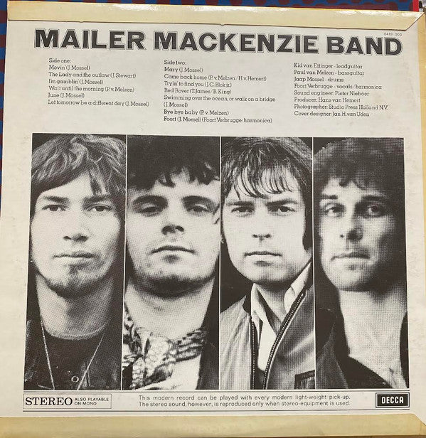Mailer MacKenzie Band -Mailer MacKenzie Band