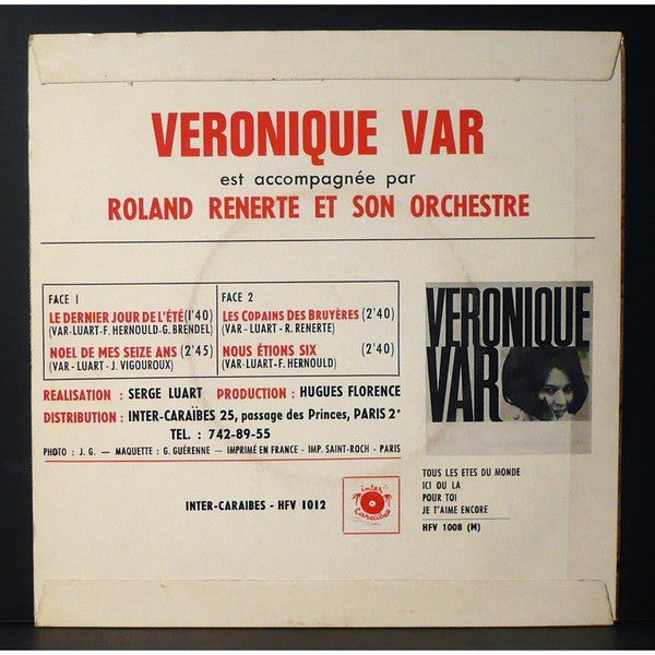 Véronique Var -Le Dernier Jour De L'Eté