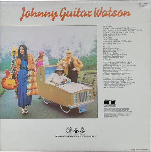 Johnny Guitar Watson -A Real Mother