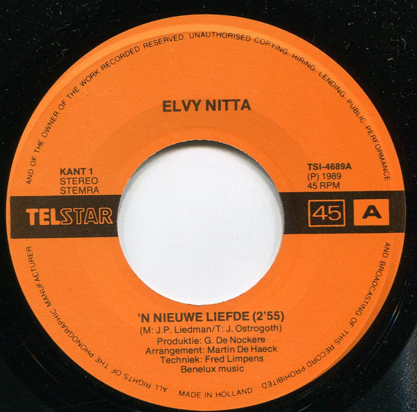 Elvy Nitta -’n Nieuwe Liefde